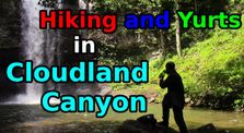Yurt Camping and Hiking in Cloudland Canyon, Georgia by Luke Smith
