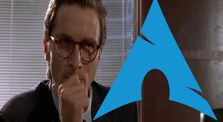 Comparing Arch Linux Rices (American Psycho Business Card Scene) by Luke Smith